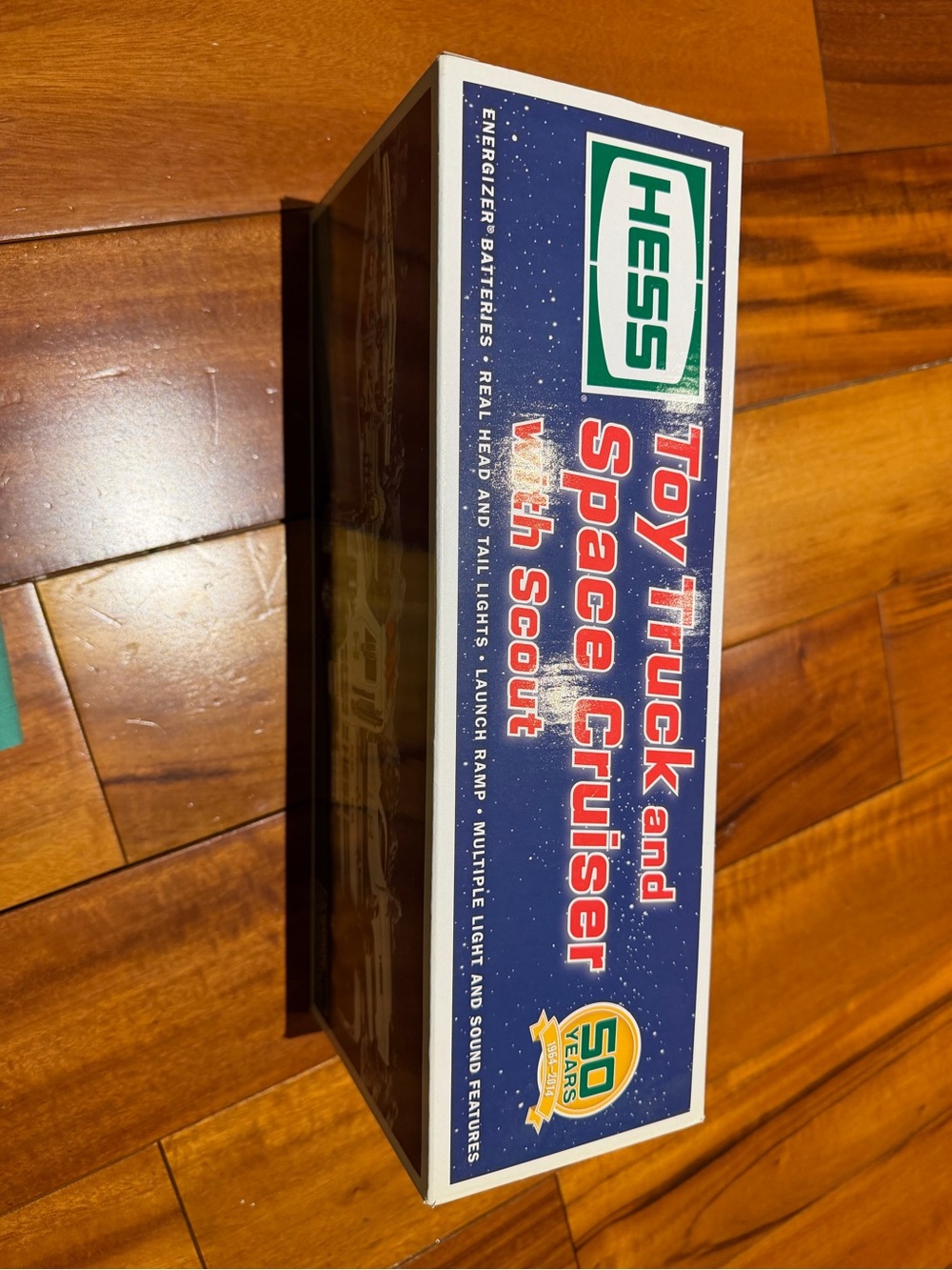 Hess Toy Truck and Space Cruiser with Scout - Blue and White